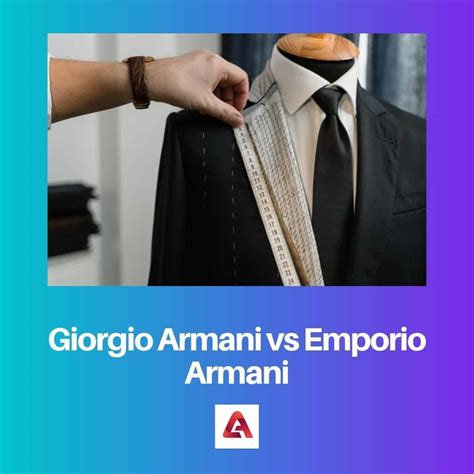 emporio vs giorgio Armani